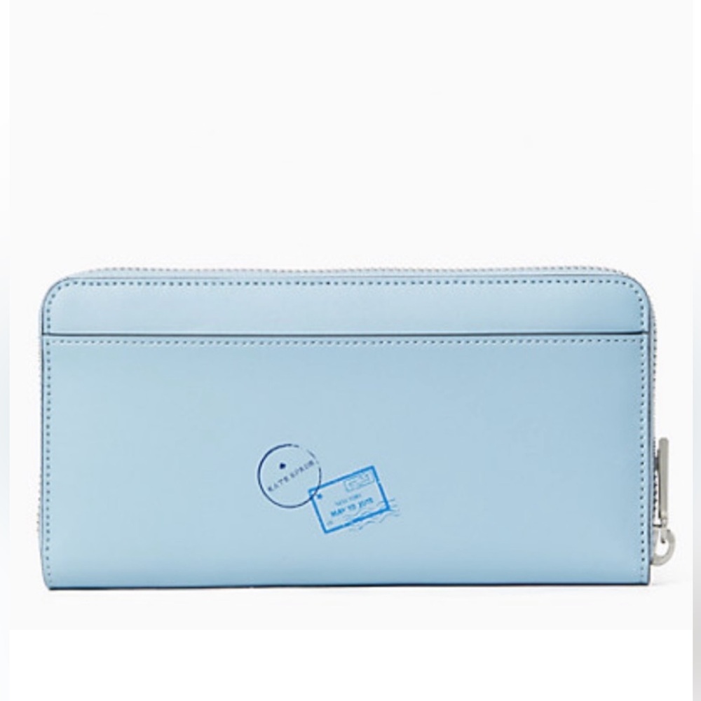 New! Kate Spade fresh water Bon voyage off the grid large continental wallet. - Picture 3 of 10